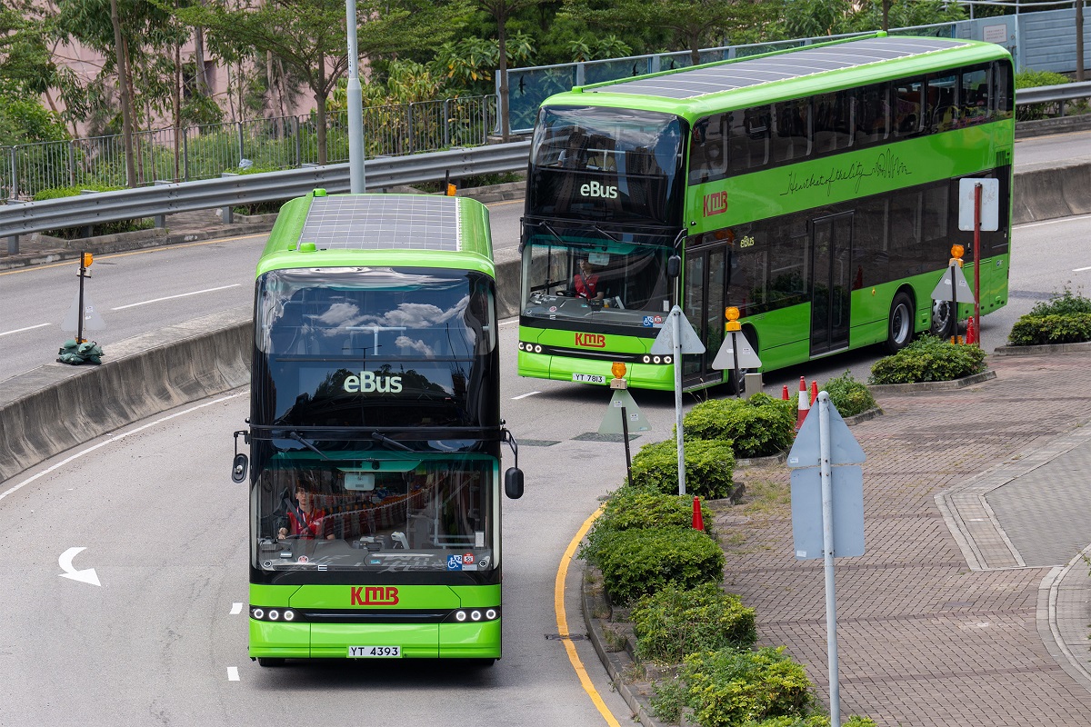 越趨普及｜九巴引入比亞迪雙層電巴 率先行駛213M 擬屯門和大埔建電巴車廠